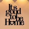 Metal Wall Art Vintage Farmhouse Decor Detachable Elegant Script Home Sign Gift for Living Room Kitchen Bedroom