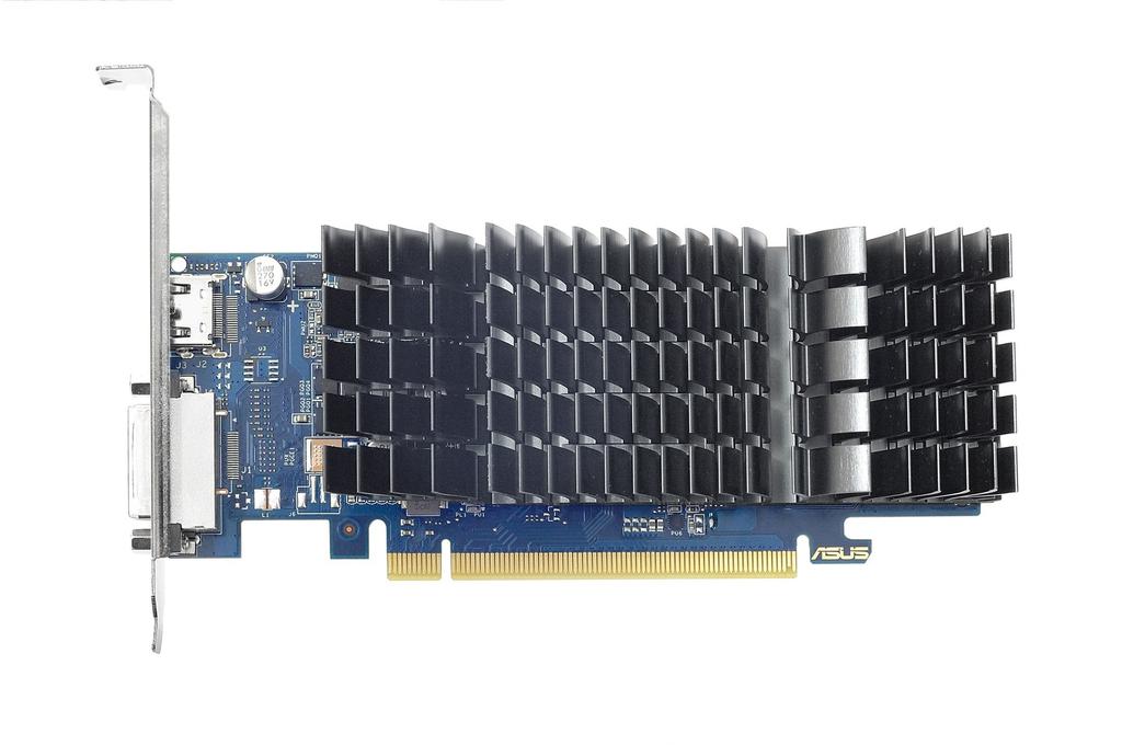 Graphics Card ASUS NVIDIA GeForce GT1030 2GB GDDR5 Fanless Low Profile GT1030-SL-2G-BRK