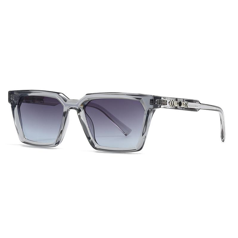 New Men Advanced Super Light Frame Fashion Square Sunglasses Women High Quality Trendy Anti Mist Outdoor Driving Shades UV400