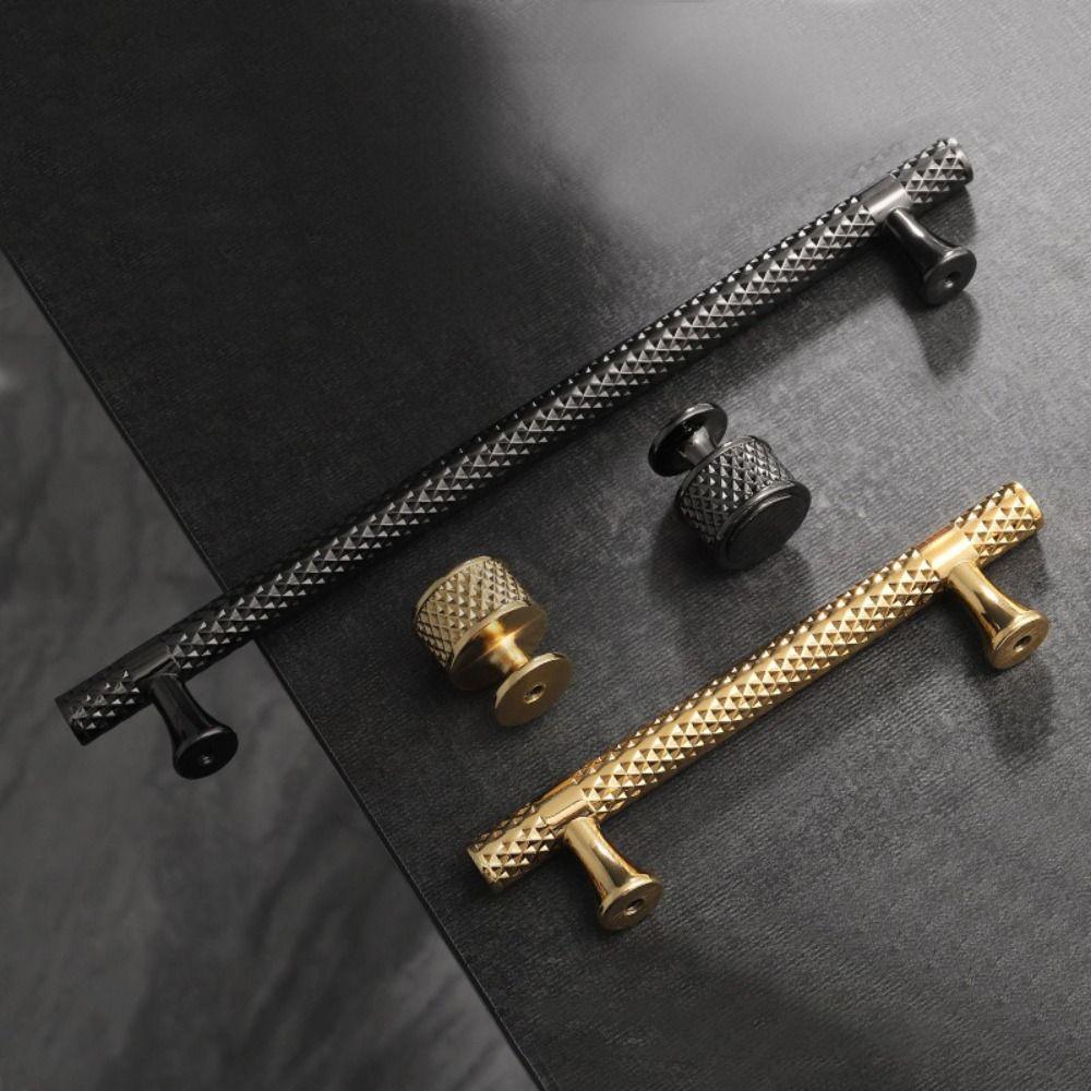 Nordic Style Cabinet Door Pulls Zinc Alloy Closet Handle Premium Quality Drawer Knobs  Shoe Racks