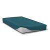 Fitted Sheet - - HP72119 - Microfiber 82 G - 140 X 190 Cm - 30 Cm Pocket - Teal Blue