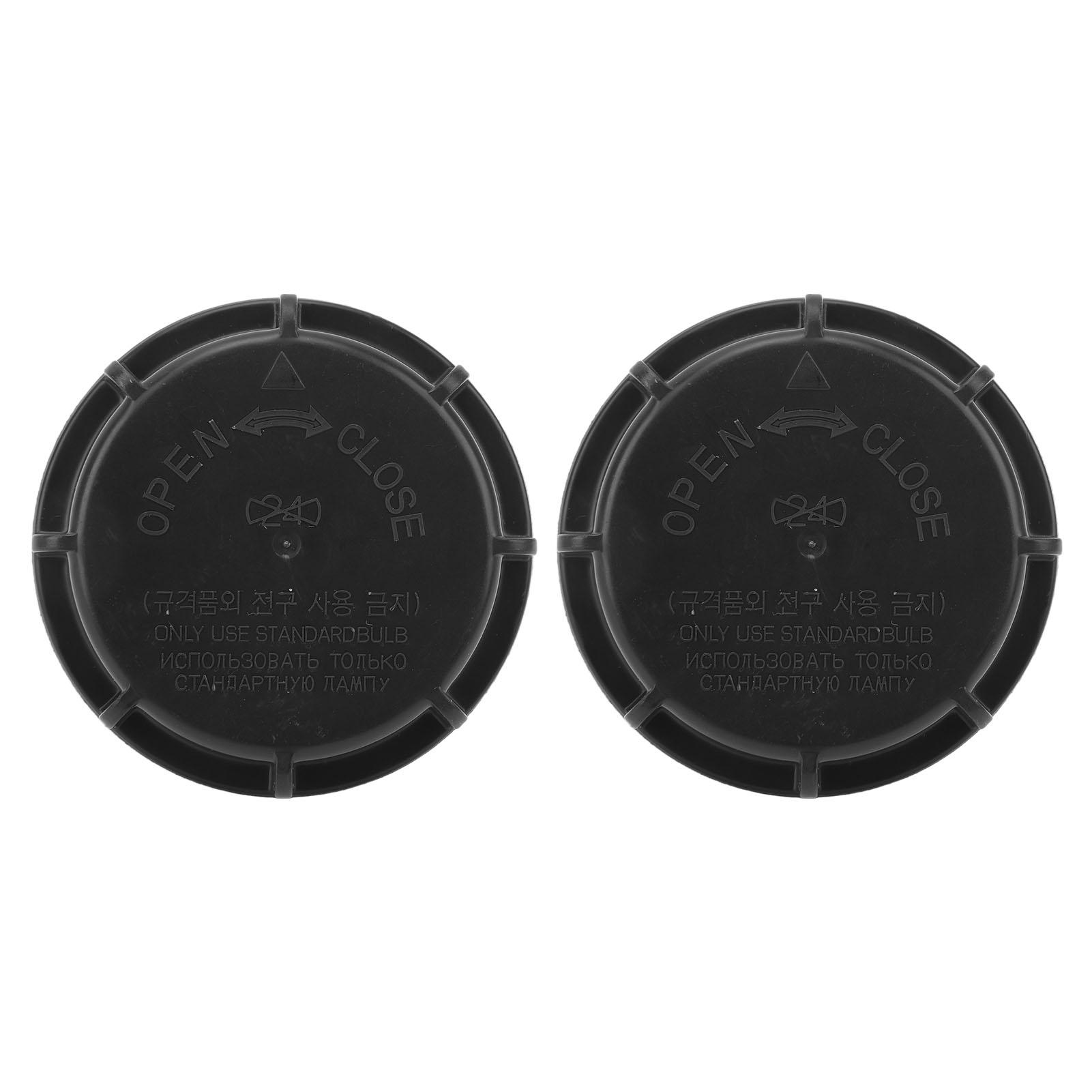 

2 Pcs Headlight Dust Cap 921402D000 Head Lamp Dust Cover Replacement for Sedona