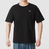 Puma Graphic Logo Breathable Crew Neck Short Sleeve T-Shirt Men Tops Black 633134-01