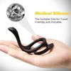 Silicone-Cock/Penis-Ring-Male-Stronger-Dual Ring-Adult-Couple-Toy-Use Lubricants