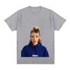 Angele Van Laeken T-Shirt Classic Portrait Graphic Printing Tee-shirt Fashion Round Neck Tops Women/men Short Sleeve Cotton Tees