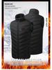 Seventeen-Zone USB Electric Heating Vest for Winter Warmth