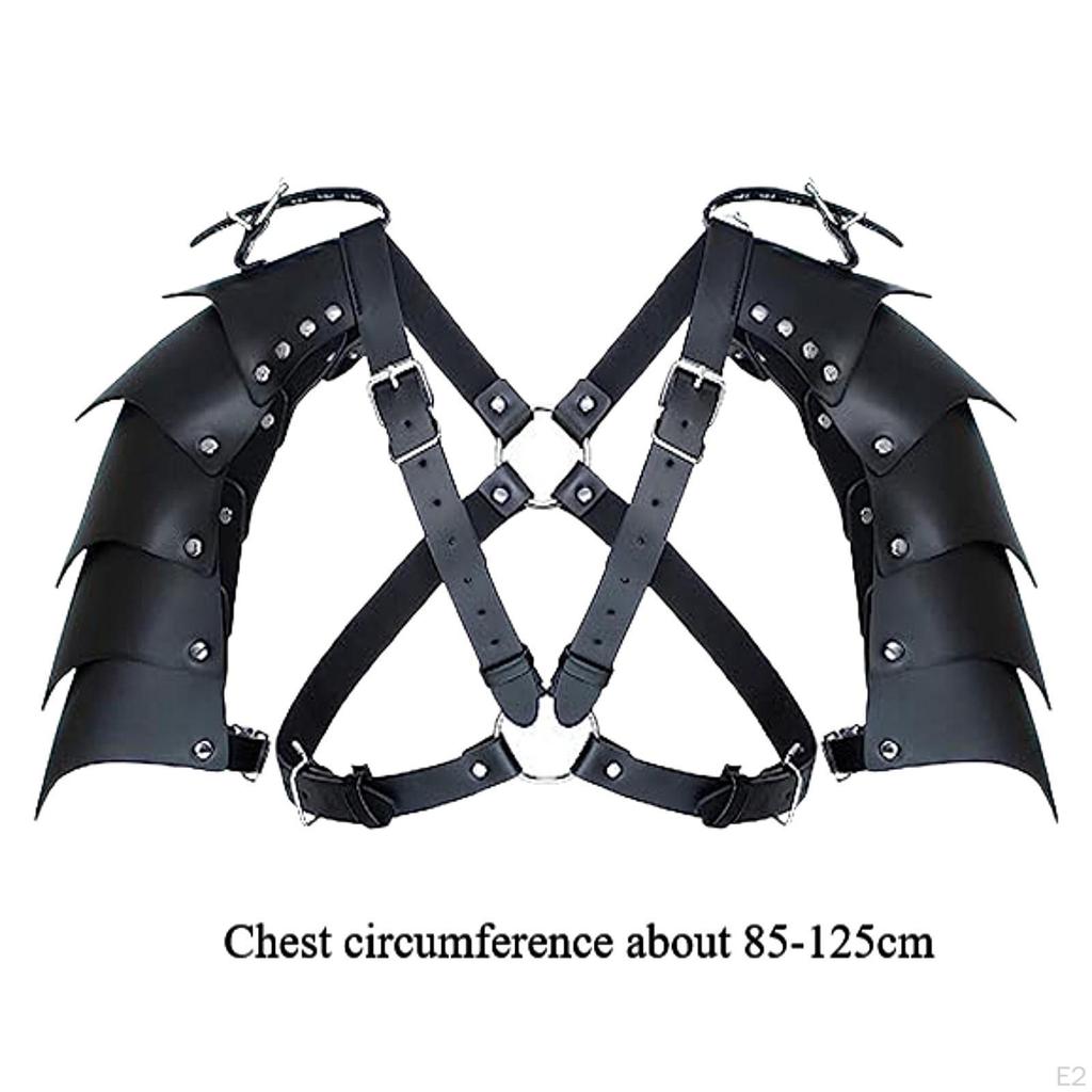 Medieval Shoulder Pauldron Adjustable for Music Festival Carnivals Halloween