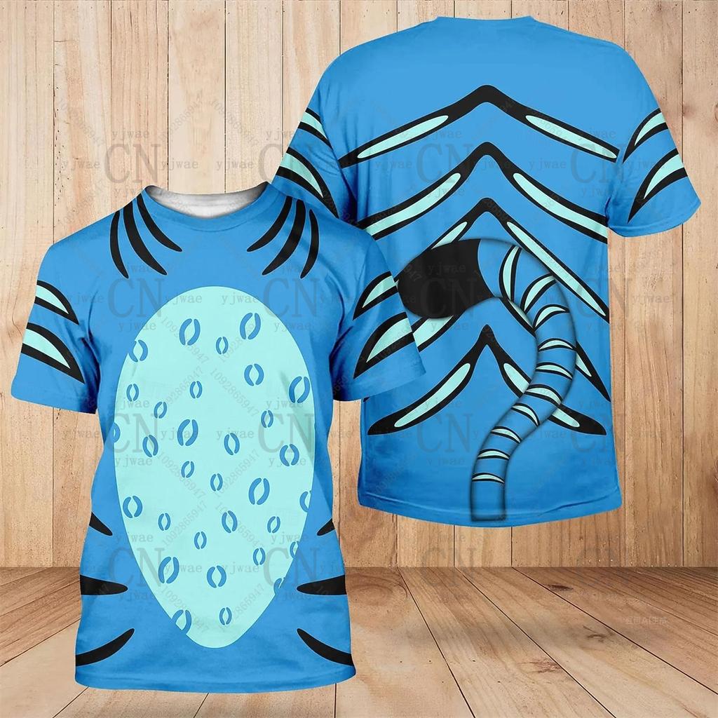 Kpop Demon Hunters Derpy Tiger 3D Printed Graphic T-shirts Halloween Cosplay Clothing Men's Quick Drying Sportswear T-shirts