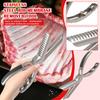 Rib Prep Pro Rib Membrane Remover Tool Guide Trimming Peeling Ribs Rib Membrane Remover Grilling Tools BBQ Rib Preparation Tool
