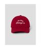 8SECONDS Two-Line Letter Ball Cap Red