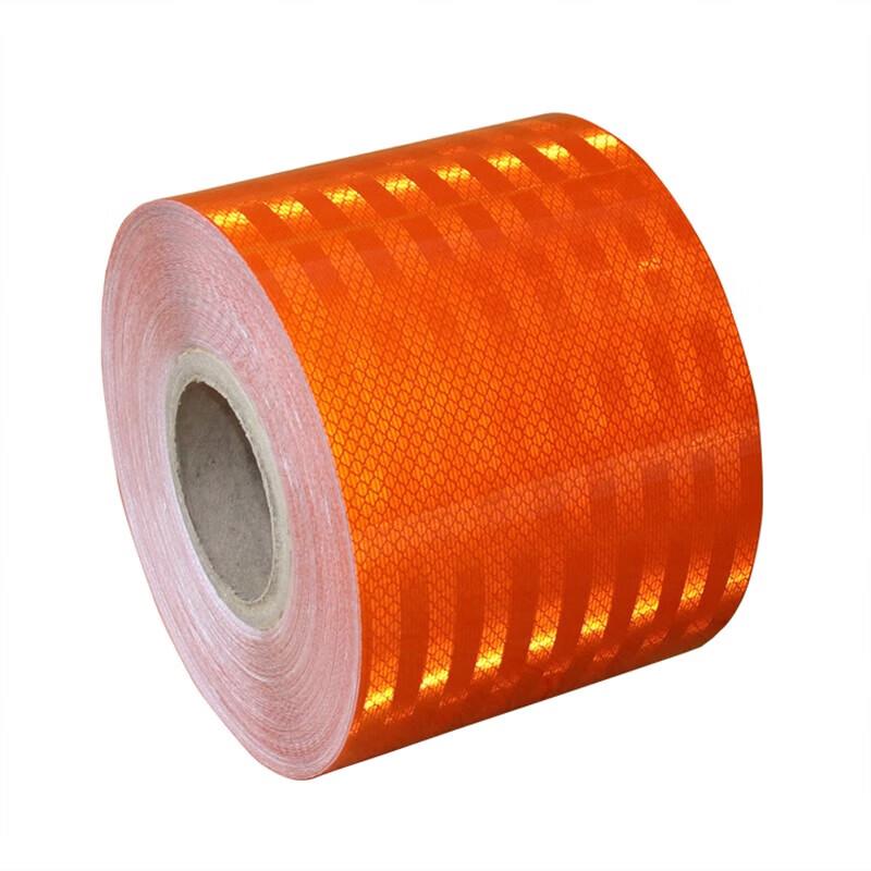 Orange Reflective Luminous Safety Tape