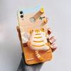 For Huawei Honor 8X Case Honor8X JSN-L22 JSN-L21 Bear Phone Case Soft TPU Cover Funda For Honor 8C BKK-L21 BKK-LX1 Honor8C Capa