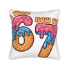 67 Meme Hands Six Seven 6 7 Pillow Case Comfy Pillow Cover Retro Trendy Pillowcases For Living Room Sofa