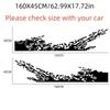 Car Splash Offroad Graphics Stickers Vinyl Decal DIY Decoration 62.99X17.72in