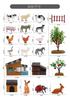 21Pcs Farm Figures Contains Fences Animals Plastic Animal