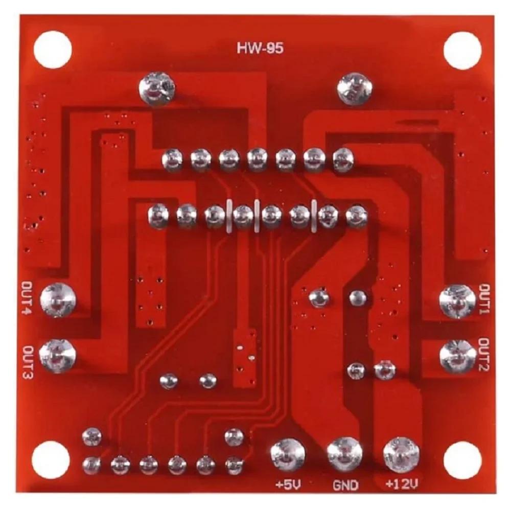 1pcs L298N Driver Board Module DC Stepper Motor Smart Car Robot Peltier High Power Dual H-Bridge Controller for Arduino