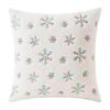 Plush Snowflake Pillowcase Christmas Decoration Cushion Cover Pillow Covers Home