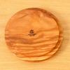Arte Legno Altereno Wooden Coasters, Stylish Tabletop Tray, Set of 2 (Round, Large)