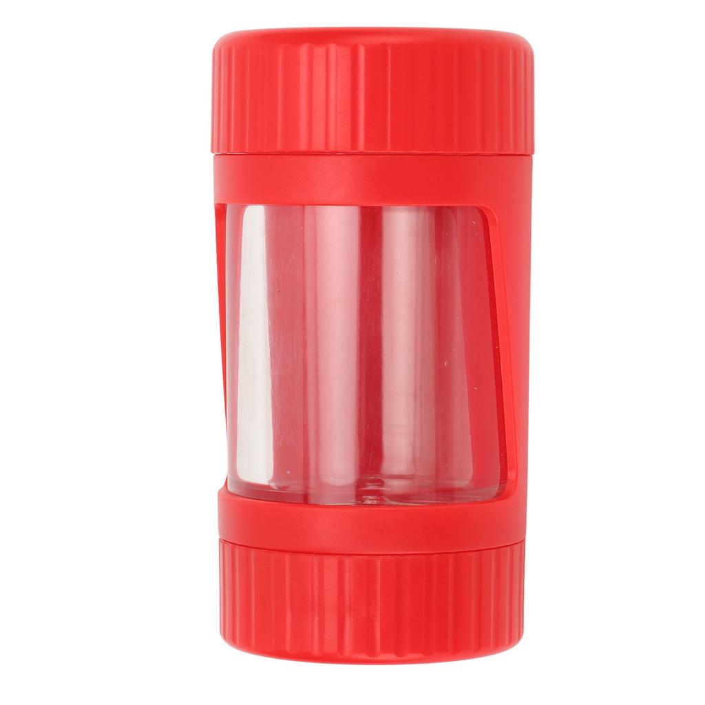 Smell Proof Container Detachable Smell Proof Transparent Magnifying Glass Light Function Stash Container for Spice