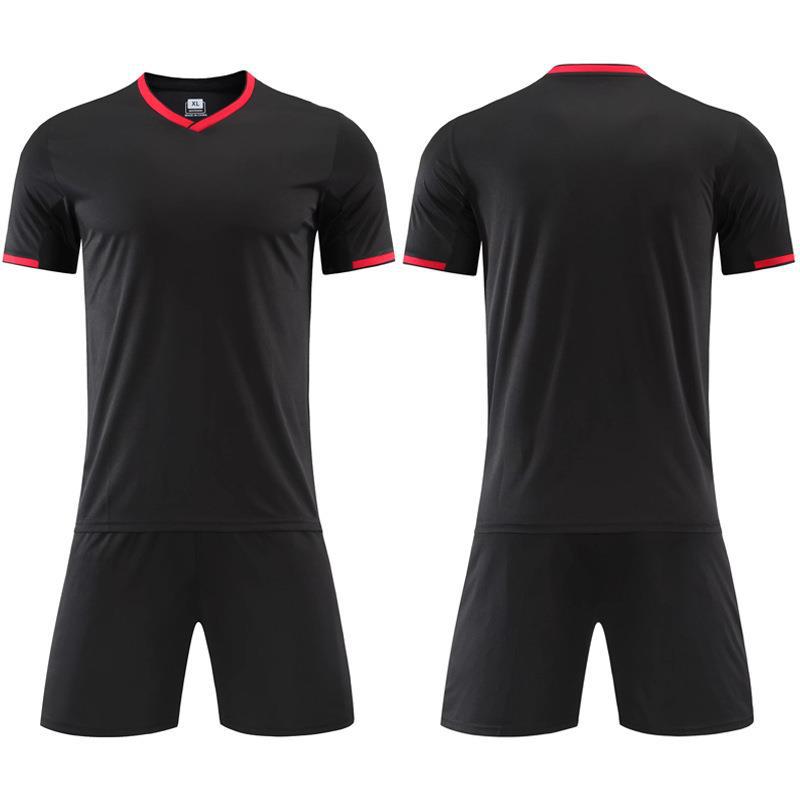 Football Suit Men'S Football Sports Clothing Children'S Training Clothes Short-Sleeved Football Jersey Team Uniform