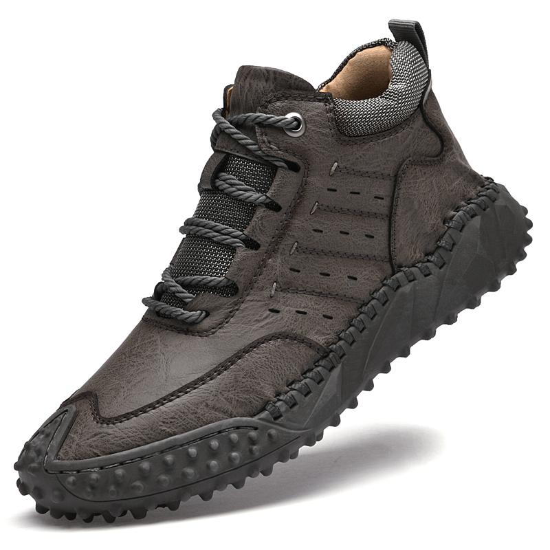 Новые нескользящие повседневные кроссовки с высоким верхом для мужчин — фото 11