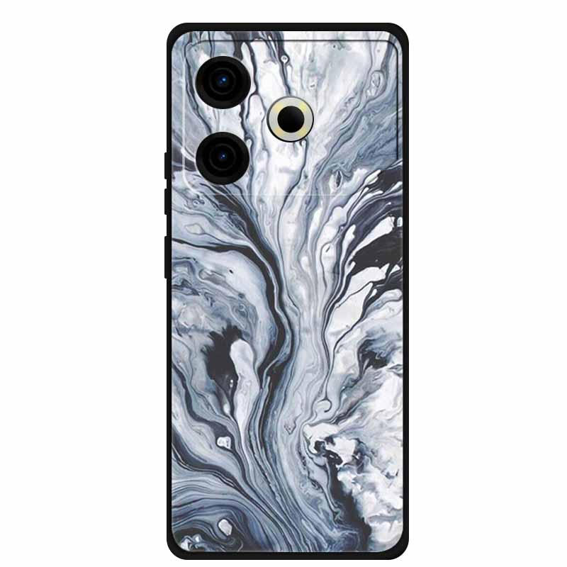 Phone Case For Tecno Pova6 Neo TPU Back Coque for Pova 6 Neo Marble Colour Soft Cover Protective Funda Luxury Silicone Shell