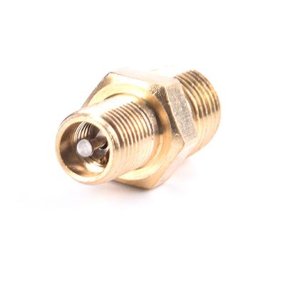 1/4 Inch Npt Solid Nickel Plated Brass Air Compressor Tank Fill Valve