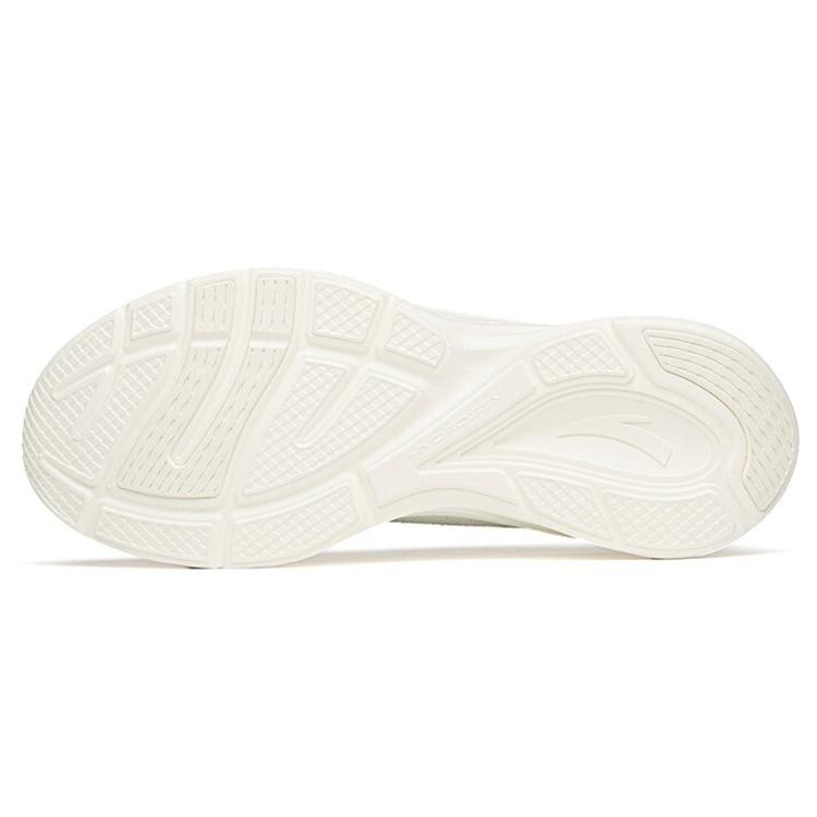 New Anta Hydrogen Run III Shock Absorbers Slip Resistant Abrasion Resistant Low Top Running Shoes Women's White 122125540-2