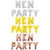Bachelorette Party Decoration Balloon Hen Party Aluminum Film Balloon Set European And American Hen Party