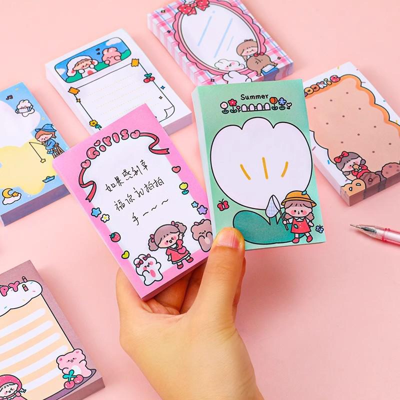 Creative Cartoon Sticky Notes for Kids - Third Grade Back-to-School Rewards and Gifts
