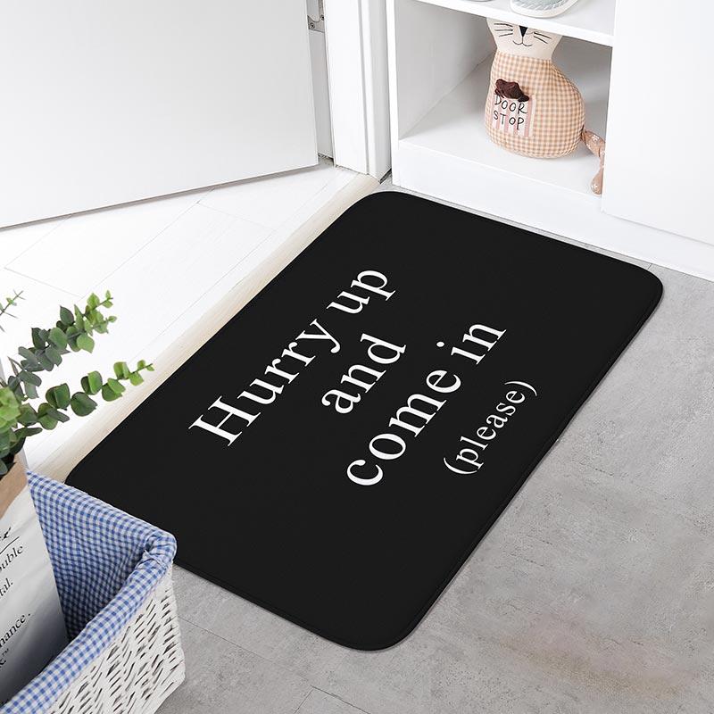 

Черный коврик для входа в комнату и кухню — противоскользящий и устойчивый к пятнам, с резиновой основой, лучший выбор для входа в дом. 40cmx60cm