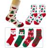 Chaussettes d'hiver pour femme mignonnes et douillettes en polaire corail laine Parfait cadeau de Noël