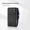 Samsonite Men's Leather Multifunctional Key Pouch & Coin Wallet TK7