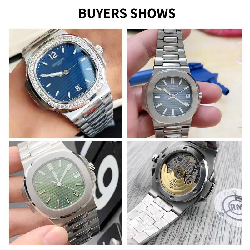 Uhrenarmband für Patek Philippe NAUTILUS 5711 5726 Faltschließe Armband Uhrenzubehör Massiver Edelstahl Armband 25mm