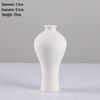 Handmade Ceramic Vase for Water Marbling and DIY Painting Activities