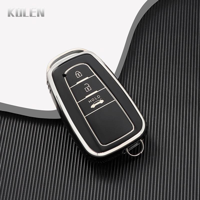 Tpu Car Remote Key Case Cover Shell Fob For Toyota Prius Camry Corolla Chr C-Hr Rav4 Land Cruiser Prado Altis Key Protect Holder