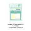 Life Notes Series: Reusable Sticky Notes - Simple Style for Students, Messages, and Reminders