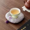 Handmade Cloth Mat Zen Kung Fu Tea Ceremony Accessory Heat Insulation Pad for Teapot Teacup Bowl Anti Scald Mat