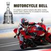 Vintage Ornament Motorcycle Bell Charm Riding Bell Necklace for Men Motorcycle Accessories Jewelry with Stainless Steel Chain