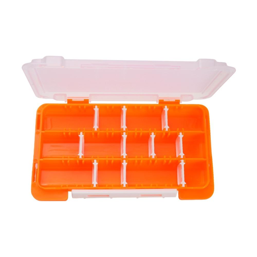 Double Side Fishing Tackle Box Assembled Design Spinner Lure Fishing Accessories Storage Box Fake Bait Box Carp Fishing
