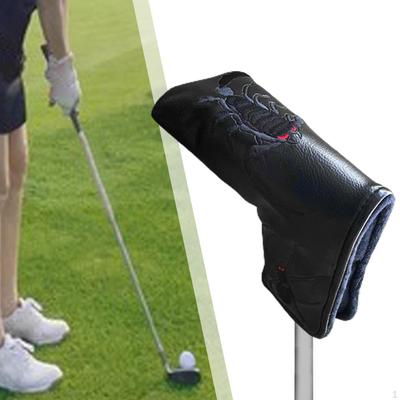 Golf Putter Schlägerkopf Abdeckung Head Cover Kratzfest PU Schutz