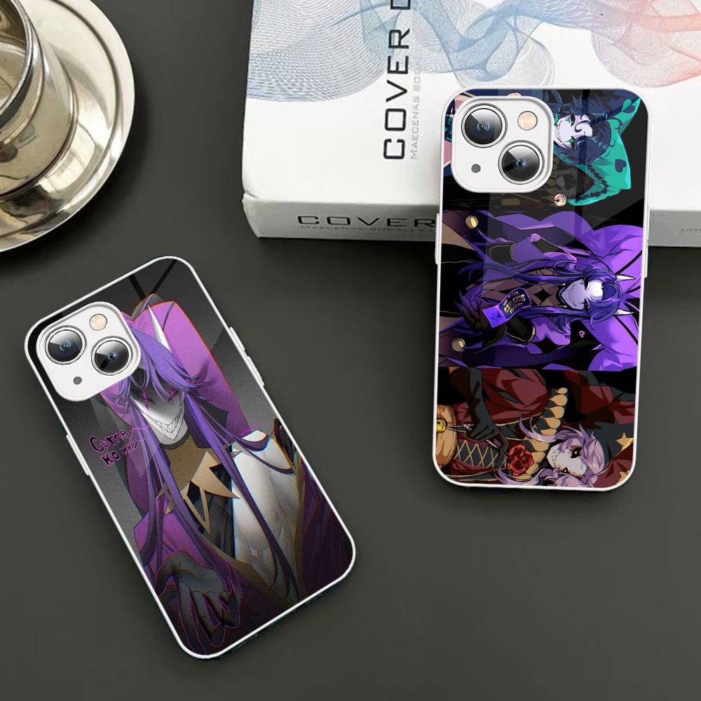 Der Freak Circus Pierrot Spiel Für iPhone 14 13 12 Mini 11 Pro XS Max X XR 14 Plus Gehärtetes Glas Cover