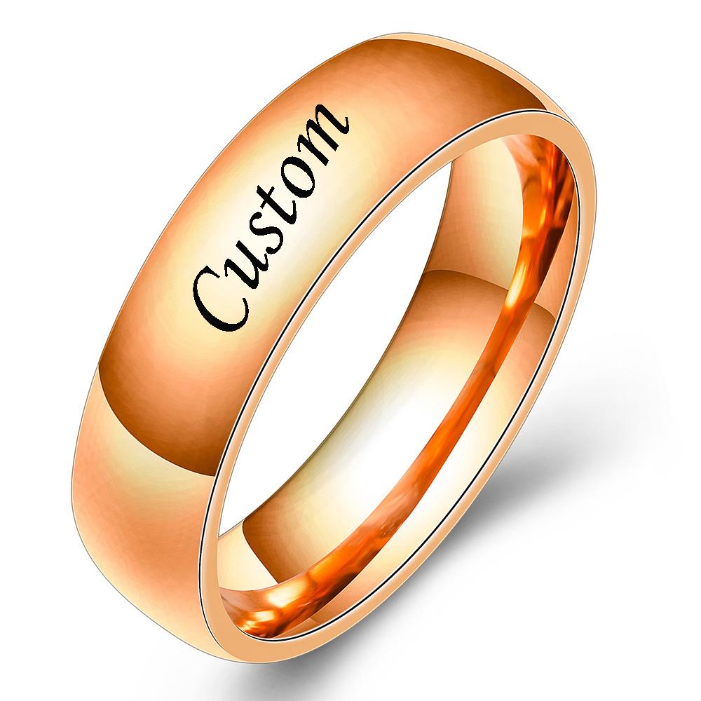 Custom Stainless Steel Wedding Couple Rings for Women Men Engagement Bands CZ Stone Puzzle Solitaire Party Ring Jewelry Gift