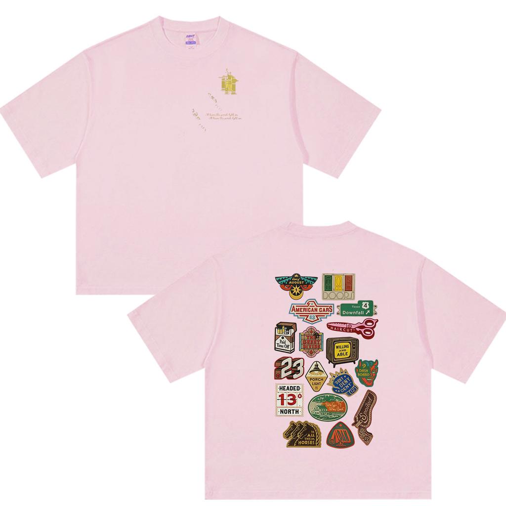 Noah Kahan The Great Divide Tour 2026 T Shirts Unisexs Women Harajuku Vintage Oversized Tshirt Casual 100 Cotton Tees Streetwear