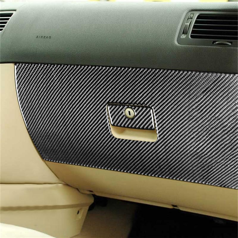 Car Carbon Fiber Interior Button Panel Trim Sticker Frame For VW Golf 4 GTI Jetta MK4 1999-2004 Styling Accessories