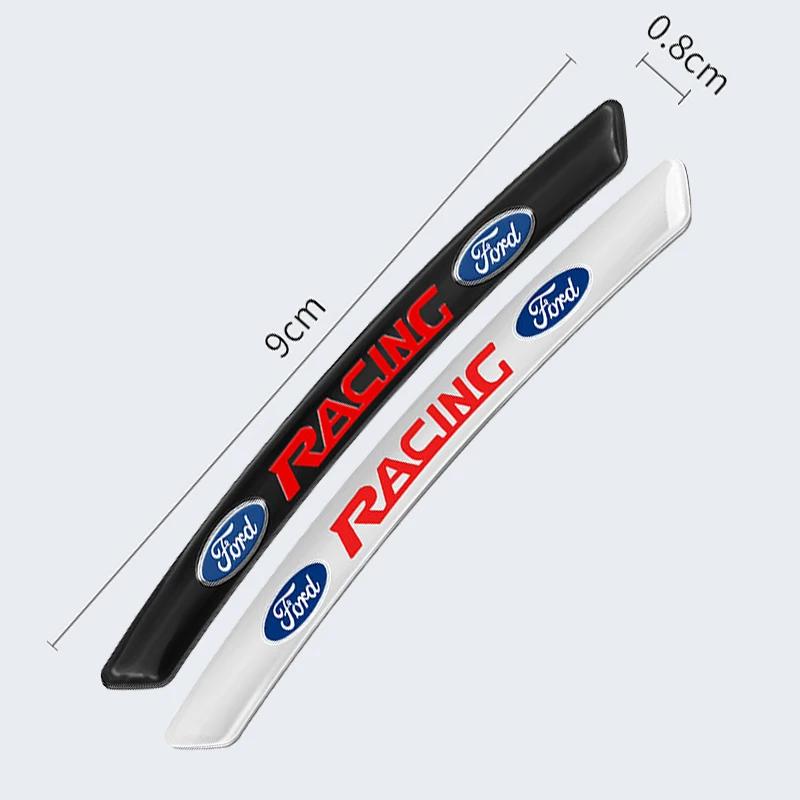 Hot Car Wheel Eyebrow Protector Fender Flare Extension Arches For Cars Mud Flap Splash Guards For Ford Fiesta Mondeo Fusion Expl