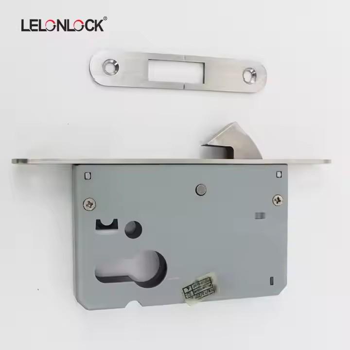 LeLang European Standard Sliding Door Hook Lock Body, 50mm Hole Spacing, Indoor Push-Pull Door Hardware Accessories.