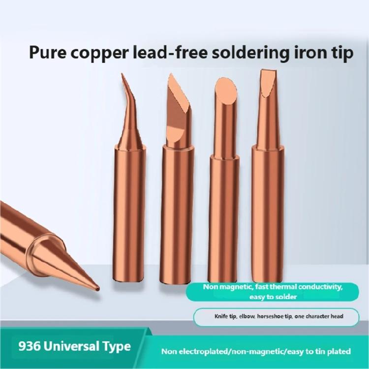 Professional Soldering Iron Tip High Precisions Temperature Control Copper Soldering Station Replacement Welding Tip