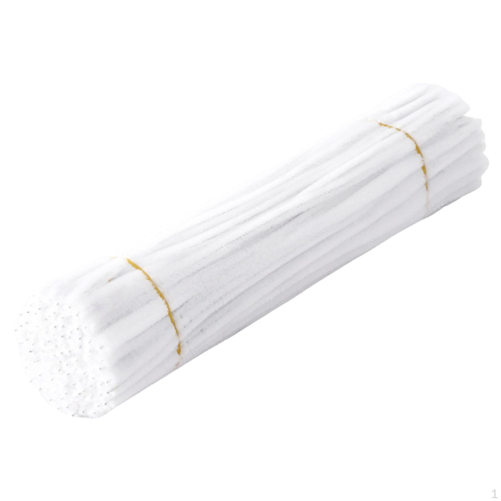 

8mm Chenille for Interior Decoration, Floral Arrangements, DIY Bouquets And Craft Projects. Ideal белый