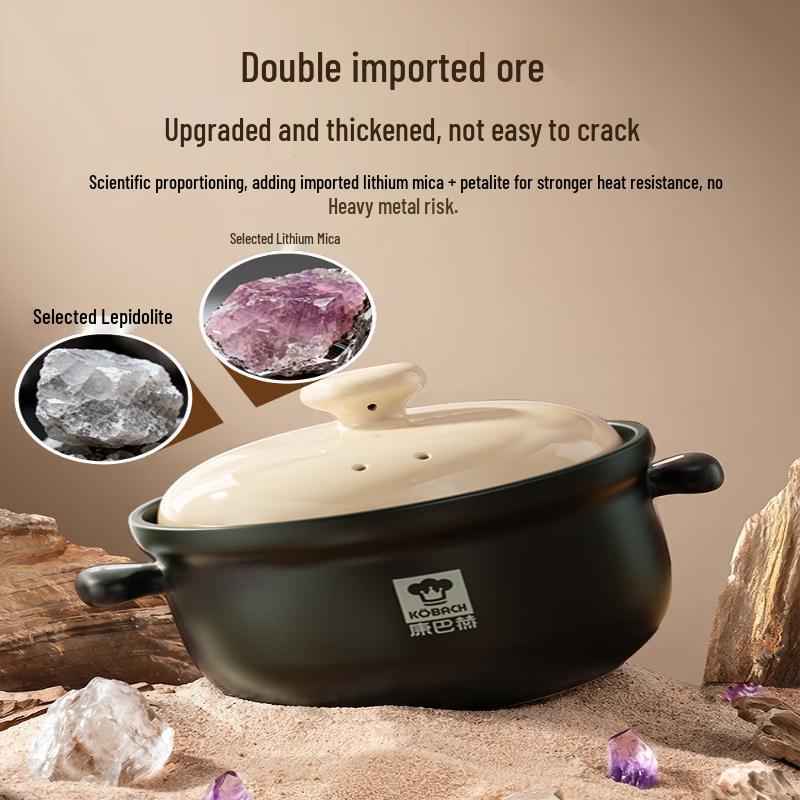 Kobach Titanium-Infused Ceramic Casserole Pot